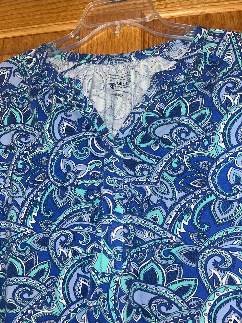 Coolibar Paisley St. Lucia Tunic Top | Size XL - Picture 4 of 6
